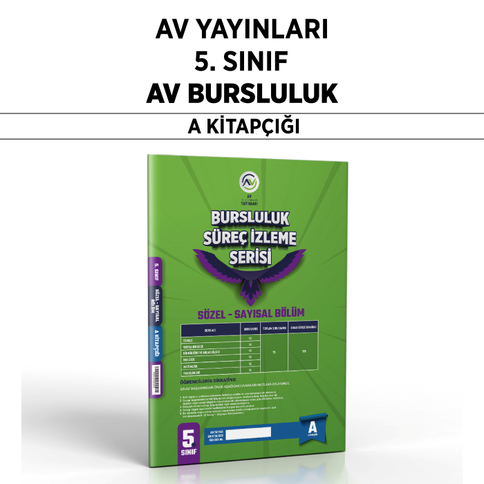 AV 05.SINIF BURSLULUK DENEME KLB SAY/SÖZ A -25-26
